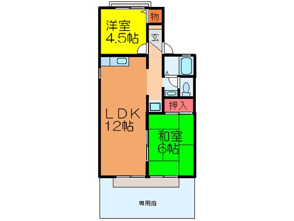 モンテヴェルデの物件間取画像